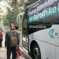 Mahasiswa UNM Kenalkan Bus Listrik