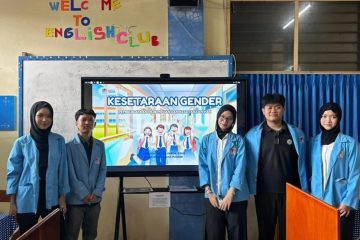 Mahasiswa UNM Edukasi Kesetaraan Gender di SMP
