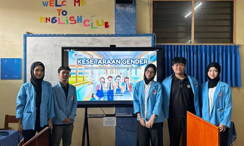 Mahasiswa UNM Edukasi Kesetaraan Gender di SMP