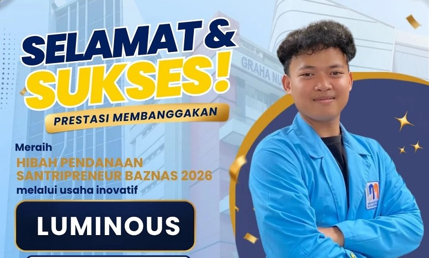 Mahasiswa Bisnis Digital UNM Raih Hibah Santripreneur BAZNAS 2026