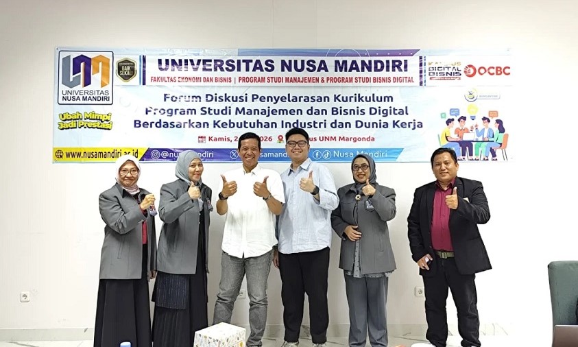 Universitas Nusa Mandiri Selaraskan Kurikulum Bisnis Digital