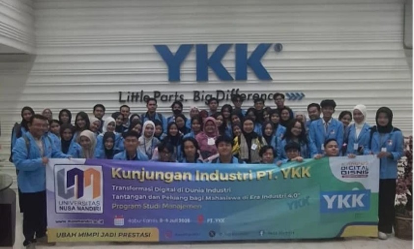 Belajar Langsung di YKK, Mahasiswa Manajemen UNM Kupas Rahasia Industri Kelas Dunia Belajar Langsung di YKK