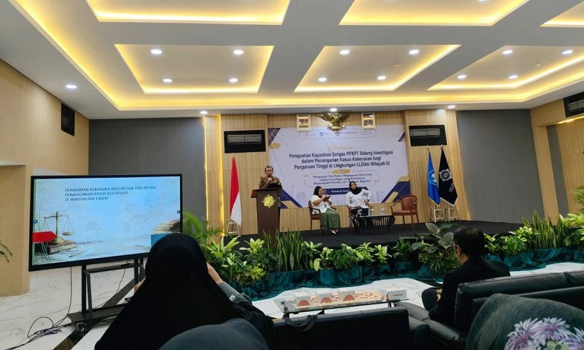Universitas Nusa Mandiri Ikuti Workshop Investigasi Kekerasan LLDIKTI III