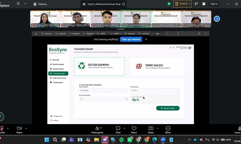 EcoSync Bikin Bangga! Mahasiswa Universitas Nusa Mandiri Raih Juara Nasional Lewat Inovasi Blockchain Pengelolaan Limbah Mahasiswa Universitas Nusa Mandiri Raih Juara Nasional