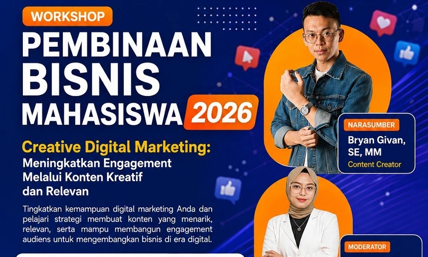 Mau Bisnis Makin Viral? Universitas Nusa Mandiri Akan Gelar Workshop Digital Marketing Gratis Universitas Nusa Mandiri Akan Gelar Workshop