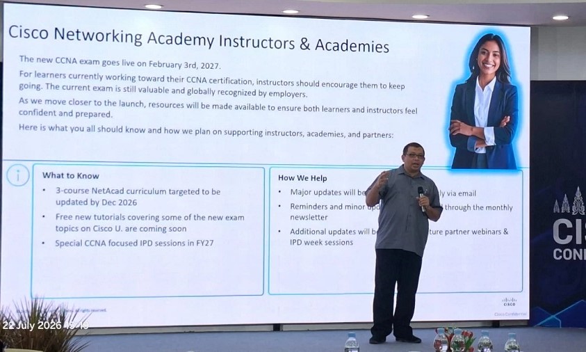 Informatika Universitas Nusa Mandiri Gandeng Cisco