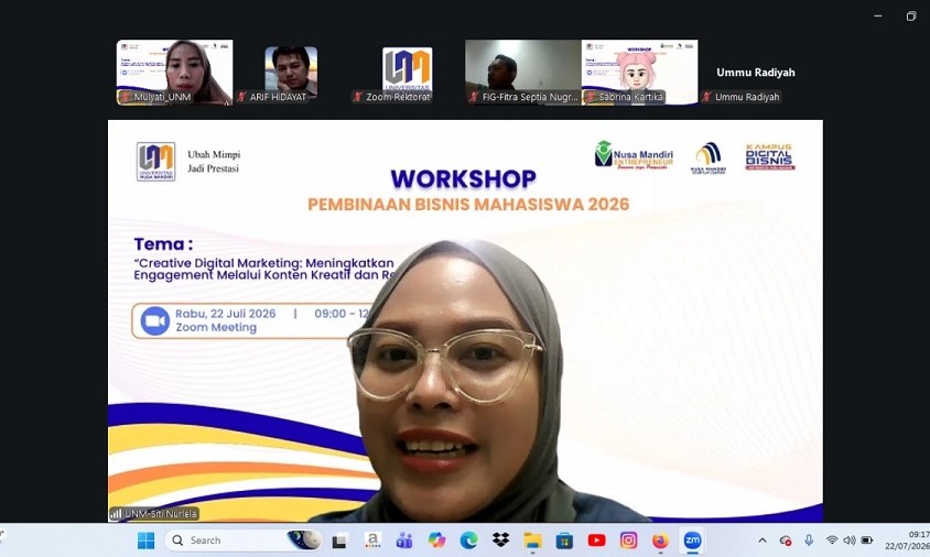 Mahasiswa UNM Dibekali Rahasia Digital Marketing