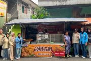 Mahasiswa UNM Sulap Gerobak UMKM