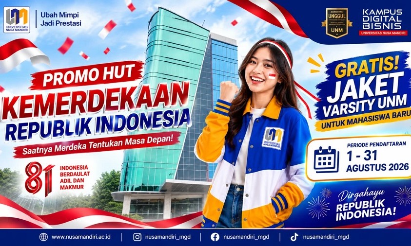 UNM Bagi Jaket Varsity Gratis
