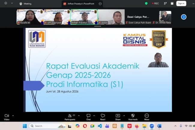 Evaluasi Akademik Informatika UNM
