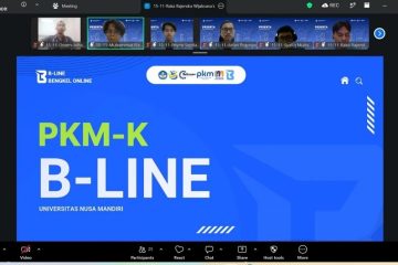 Tim B-LINE Universitas Nusa Mandiri Lalui Tahap PKP2 Menuju PIMNAS 2026 Tim B-LINE Universitas Nusa Mandiri Lalui Tahap PKP2