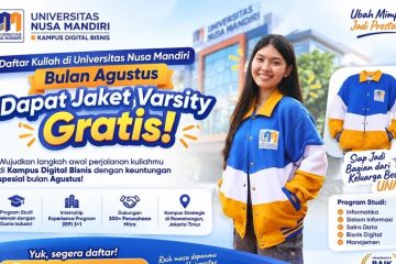 Sambut Mahasiswa Baru, UNM Bagikan Jaket Varsity Gratis Selama Agustus UNM Bagikan Jaket Varsity Gratis