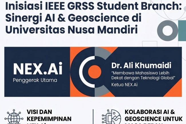 NEX.Ai UNM Inisiasi IEEE GRSS Student Branch