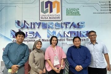 Universitas Nusa Mandiri Jajaki Kerja Sama Internasional