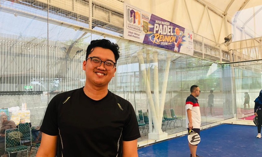 Nusa Mandiri Padel Reunion 2026, Jadi Ruang Baru Bagi Alumni UNM Nusa Mandiri Padel Reunion 2026