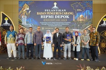Universitas Nusa Mandiri Hadiri Pelantikan BPC HIPMI Depok