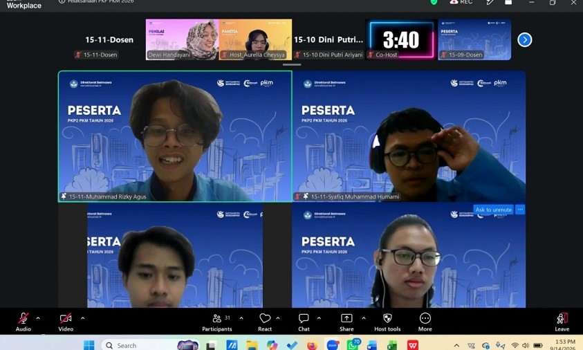 Tim B-LINE UNM Paparkan Inovasi Bengkel Online