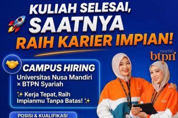 Campus Hiring UNM BTPN Syariah