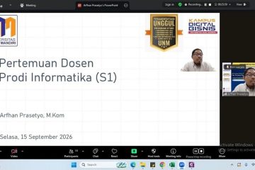 Prodi Informatika UNM Gelar Pertemuan Dosen