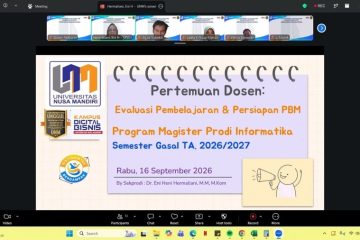 Prodi Informatika Program Magister UNM Gelar Evaluasi Pembelajaran dan Bahas Kurikulum K-25 Prodi Informatika Program Magister UNM Gelar Evaluasi Pembelajaran