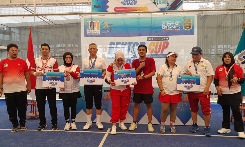 UNM Sukses Gelar Rektor Cup Padel 2026