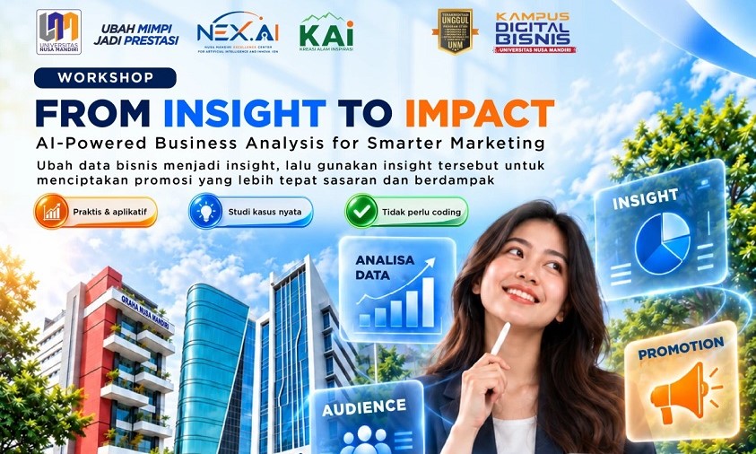 NEX.AI UNM Siap Gelar Workshop Analisis Bisnis Berbasis AI untuk Pemasaran Modern NEX.AI UNM Siap Gelar Workshop