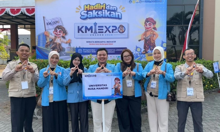 Mahasiswa Universitas Nusa Mandiri Ikuti KMI Expo XVII 2026