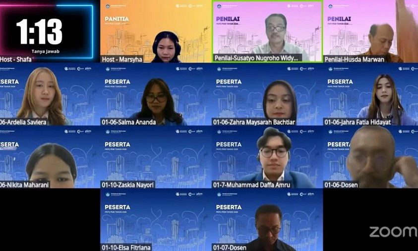 Tim Seratim Bag Universitas Nusa Mandiri Bersiap Menuju PIMNAS 2026