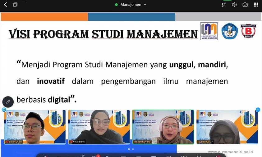 Prodi Manajemen UNM Gelar Rapat Evaluasi