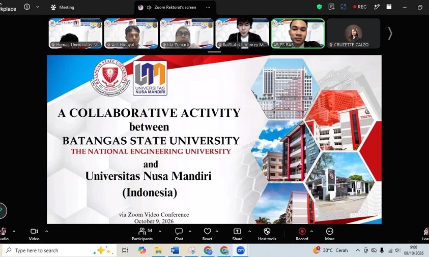 UNM dan BatStateU Filipina Gelar Pembelajaran Lintas Negara