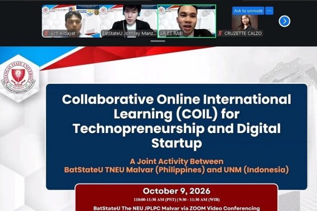 Program COIL Technopreneurship 2026