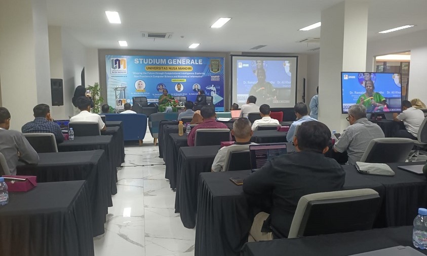 Universitas Nusa Mandiri Sukses Gelar Studium Generale