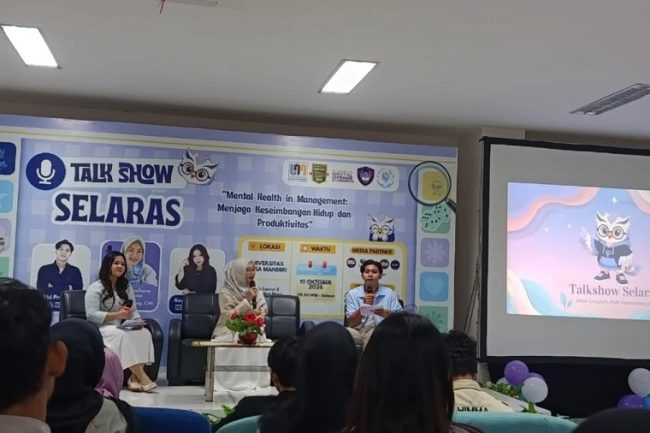 HIMMA UNM Sukses Gelar Talk Show Selaras