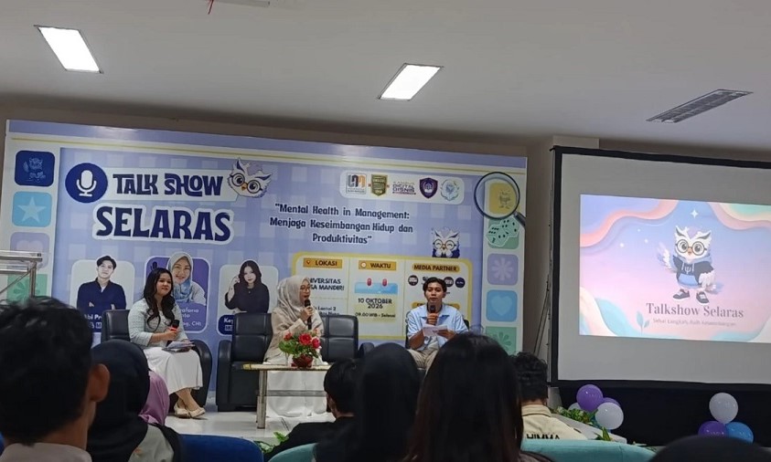HIMMA UNM Sukses Gelar Talk Show Selaras